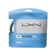 Luxilon Alu Power Spin 127 Silver 12.2m Set