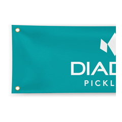 Diadem Pickleball Logo PVC Banner 150cm x 50cm