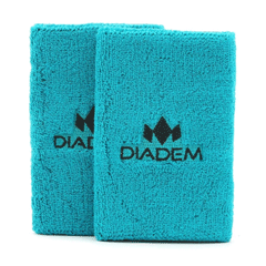 Diadem Logo Wristband 5" (2 Pack) teal