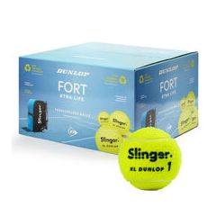 Dunlop/Slinger Fort Xtra Life Tennis Ball (72 Box)