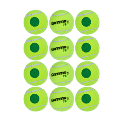 Gamma Quick Kids 78 Green Dot Mini Tennis Ball (1 Dozen)
