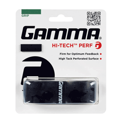 Gamma Hi Tech Perforated Replacement Grip Black (1 Pack)