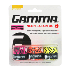 Gamma Neon Safari Overgrip Assorted (3 Pack)