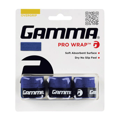 Gamma Pro Wrap Overgrip Blue (3 Pack)