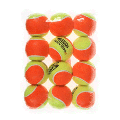 Gamma Quick Kids 60 Orange 2-Tone Mini Tennis Ball (1 Dozen)