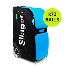 Slinger Bag Grand Slam Player Pack Ball Machine with 72 Balls