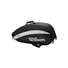 Wilson RF Team 6 Pack Racquet Bag Black