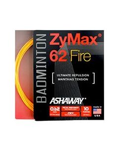 ASHAWAY ZYMAX 62 FIRE BADMINTON 10m SET