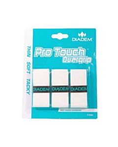 Diadem Pro Touch Overgrip White 3 Pack