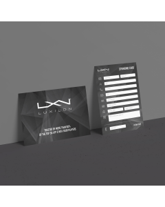 Luxilon Stringing Card Pack of 50
