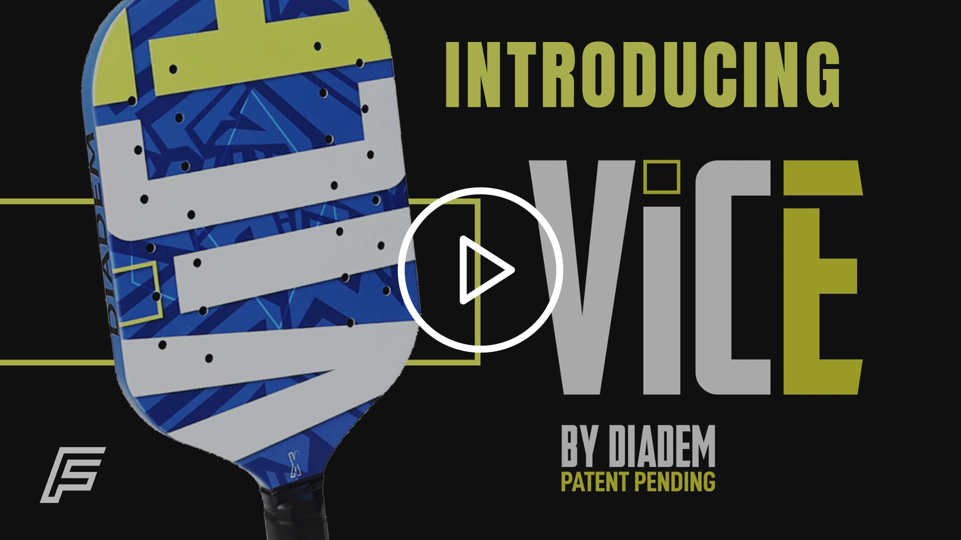 Diadem VICE Pickleball Paddle Introduction Video